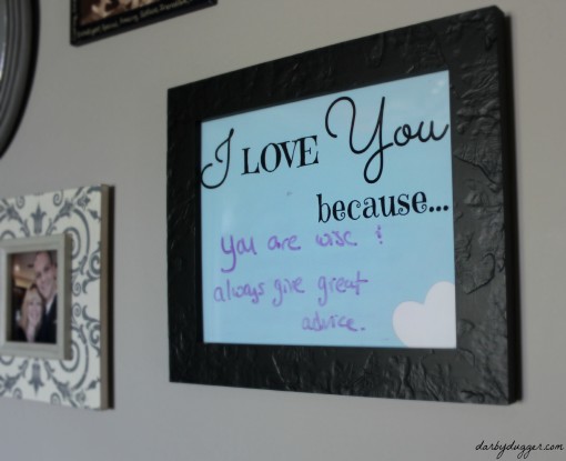 I Love You because...