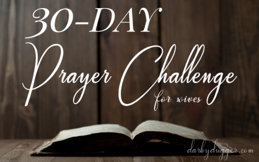 30 Day Prayer Challenge for Wives 