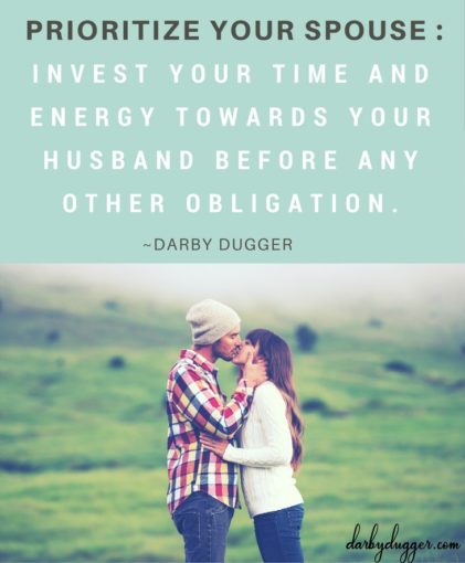 Prioritize Your Spouse! 