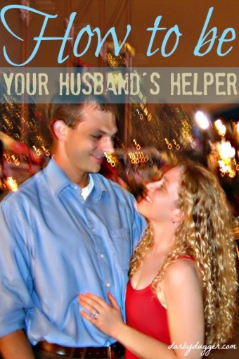 How to be your husband's helper